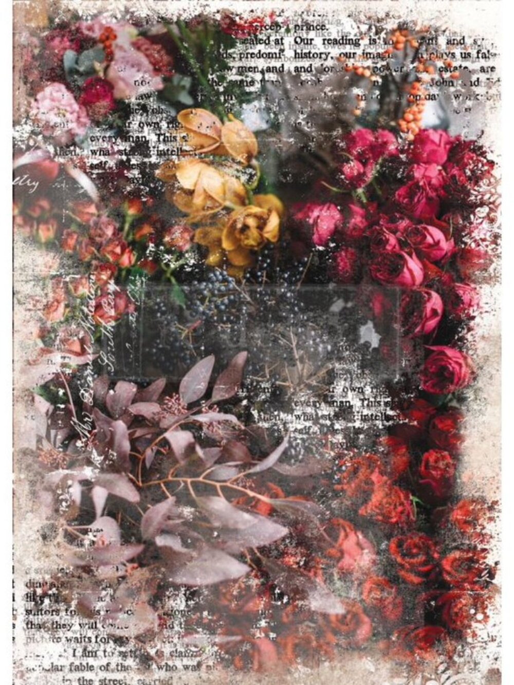 Prima Redesign Decoupage Decor MULBERRY TISSUE Paper 19x30- IVA